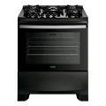 Imagem da oferta Fogão 5 Bocas Dako Supreme Black Glass Com Timer Digital E Mesa De Vidro Preto 127/220V