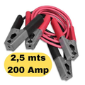 Imagem da oferta Cabo de Transferência Para Chupeta Carga de Bateria Para Carro Veículos Com 2,5m 200amp 12V Automotiva
