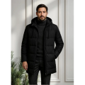 Imagem da oferta Sobretudo Masculino Jaqueta Puffer Bobojaco Comprido Capuz