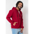 Imagem da oferta Blusa Masculina Moletom Capuz Polo Wear Vermelho Médio