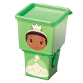 Imagem da oferta Kit 2 Potes Empilhaveis Princesas -Tiana