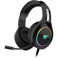 Imagem da oferta Havit HV-H2232d - Fone de Ouvido Gamer Iluminação RGB com Microfone Falante de 50mm Conector 3.5mm