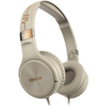 Imagem da oferta Fone de ouvido PFO02G com Cabo Flat emborrachado Concha almofadada Bege/Rose Gold Philco