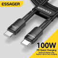 Imagem da oferta Essager-Tipo C PD Cabo de carregamento rápido 100W