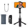 Imagem da oferta Estabilizador para smartphone Hohem iSteady Q selfie vara de extensão tripé ajustável com controle remoto