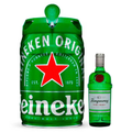 Imagem da oferta Combo Gin Tanqueray Clássico 750ml + Cerveja Heineken Premium Pilsen Lager 5 Litros