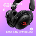 Imagem da oferta Headset Gamer HyperX Cloud II Core Wireless - Para jogos em PC DTS Headphone:X áudio espacial protetores de ouvido de e