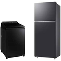Imagem da oferta Samsung Combo Lavadora Smart Digital Inverter WA17CG Black 17kg 127V + Geladeira Samsung TMF RT38DG6120B1FZ SmartThings