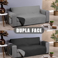 Imagem da oferta Protetor de Sofá DUPLA FACE 2 3 4 Lugares Capa Retrátil Protetora Matelado Porta Objetos