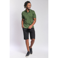 Imagem da oferta Bermuda Masculina Sarja Slim Senna Polo Wear Preto