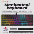 Imagem da oferta Teclado Mecânico Gamer 60% AJAZZ NK61 Hot-Swapp Switch Red