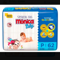Imagem da oferta Fraldas Turma Da Monica P 62unidades