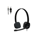 Imagem da oferta Headset com fio Logitech H151 com Microfone com Redução de Ruído e Conexão 3,5mm - 981-000587