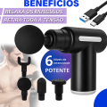 Imagem da oferta Massageador Pistola Profissional 6 Velocidades + 4 Cabeças | Alívio muscular imediato