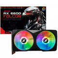 Imagem da oferta Placa De Vídeo SuperFrame AMD Radeon RX 6600 Falcon 8GB GDDR6 RGB FSR Ray Tracing Black SF-GC-FCAM66008GD6B