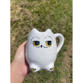 Imagem da oferta Caneca Coruja 3d Porcelana - 300ml