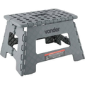Imagem da oferta Vonder Banqueta Plástica Dobrável Cinza Altura 220 Mm.
