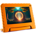 Imagem da oferta Tablet Inantil Kid Pad Laranja 64GB + Tela 7 pol + Wi-fi + Android 13 + Quad Core Multi - NB412