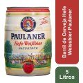 Imagem da oferta Barril Cerveja Paulaner Hefe Weissbier Naturtrub 5 litros