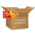 Imagem da oferta Biscoito Cream Cracker Sem Lactose Liane 110g - 3 Pacotes