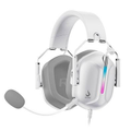Imagem da oferta Headset Gamer Rise Mode G1 Special Edition White Driver 50mm USB e 3.5 Branco - RM-HS-G1SE-W