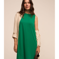Imagem da oferta Vestido em Viscose sem Manga com Zíper nas Costas