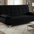 Imagem da oferta Sofá Cama Reclinável Maverick Casal Tecido Veludo Sala Estar Quarto