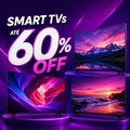 Imagem da oferta Até 60% OFF em Smart TVs: escolha a sua e economize!