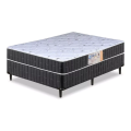 Imagem da oferta Cama Box Casal Conjugado Granada Umaflex Preto e Branco Flor