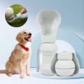 Imagem da oferta 300ML Pet Garrafa Bebedouro De Água De Silicone Para Cachorro Cães Portátil Dobrável De Estimação