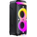 Imagem da oferta Caixa de Som Pulsebox 3 Double 8 1400W Extreme Bass Cores RGB Bluetooth 5.3 Rápida Conexão Entrada Auxiliar P10 Rádio