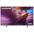 Imagem da oferta Smart TV 55" Samsung 4K OLED S85F QN55S85FAGXZD 120Hz Tizen Smart TV NQ4 AI Gen2 Bixby Alexa 4 HDMI