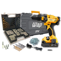 Imagem da oferta Parafusadeira Furadeira com Impacto 21V Wap K21 + Kit 300 Peças