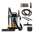 Imagem da oferta Aspirador Pó e Água WAP GTW Inox com Soprador 20 Litros 1600W 160Mbar Preto e Amarelo 110V