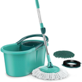 Imagem da oferta Mop Giratório 3 em 1 balde com 12L e 3 opções de Refis ( microfibra tira pó e limpeza pesada) MOP8258 Flash Lim