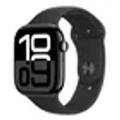 Imagem da oferta Apple Watch Series 10 GPS Caixa preta brilhante de alumínio 46 mm