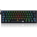 Imagem da oferta Redragon TECLADO MECANICO GAMER FIZZ RGB PRETO SWITCH MARROM