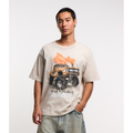 Imagem da oferta Camiseta Boxy em Algodão e Estampa Monster Truck