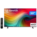 Imagem da oferta Smart TV 50" 4K LCD LED NanoCell LG 50NANO80TSA WebOS 24 Processador 5 Ger7 Wi-Fi e Bluetooth com Al