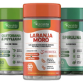 Imagem da oferta Kit Morosil + Quitosana E Psyllium + Spirulina - Denavita Morosil 30 Caps