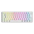 Imagem da oferta Teclado Mecânico Gamer KBM! GAMING TG600 Branco 60% e ABNT2 RGB Switch Gateron Blue - KGTG600BRAZ