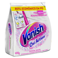 Imagem da oferta Tira-Manchas em Pó Refil para Roupas Brancas Vanish Oxi Action Crystal White - 400g