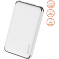 Imagem da oferta Geonav Power Bank Carregador Portátil Universal 6.000mAh 2 portas USB 2.1A Led Indicador de bateria PB6kWT Branco