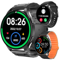 Imagem da oferta Smartwatch com Tela Full Touch 1.45" IP68 Compatível com iOS e Android 120+ Modos Esportivos e Recebimento de Notifi