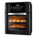 Imagem da oferta Fritadeira air fryer Oven Mondial AFON-12L-FB 2 em 1 12l 2000w cor preta 127V