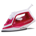 Imagem da oferta Ferro de Passar Roupa Britânia Rosa Base Antiaderente função vapor extra BFV201R 127V