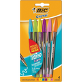 Imagem da oferta Caneta Esferografica BIC Cristal Intenso Fashion 6 Cores Ponta Grossa de 1.6mm