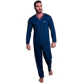 Imagem da oferta Pijama MVB Modas Longo Adulto Masculino Manga Comprida E Calça