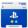 Imagem da oferta Cartão Presente Digital PlayStation Store R$100 Sony PlayStation