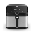Imagem da oferta Fritadeira Sem Óleo Arno Air Fryer Mega Digital 75L AFD7 1700W Inox e Preta Painel Touch 8 Funções Antiaderente 220V